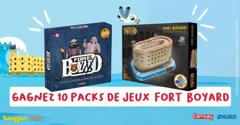 Concours d’Été 2025 : Gagnez des Lots Exclusifs Fort Boyard avec Milan Presse !