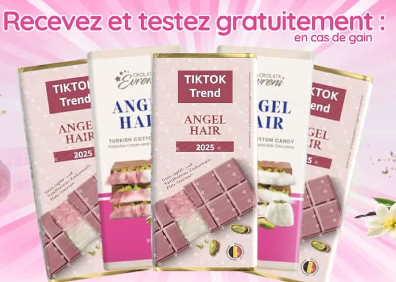 Chocolat Angel Hair gratuit