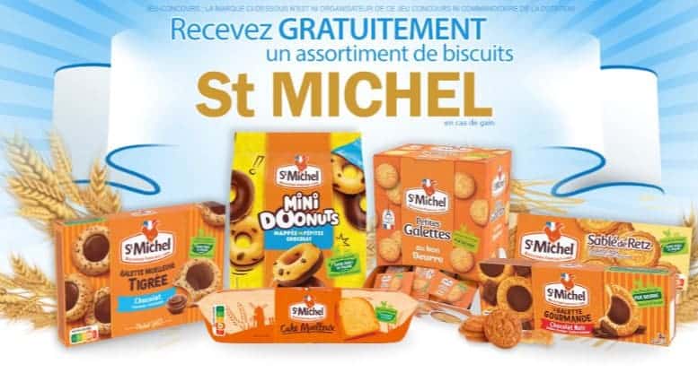 Biscuits Saint Michel gratuit